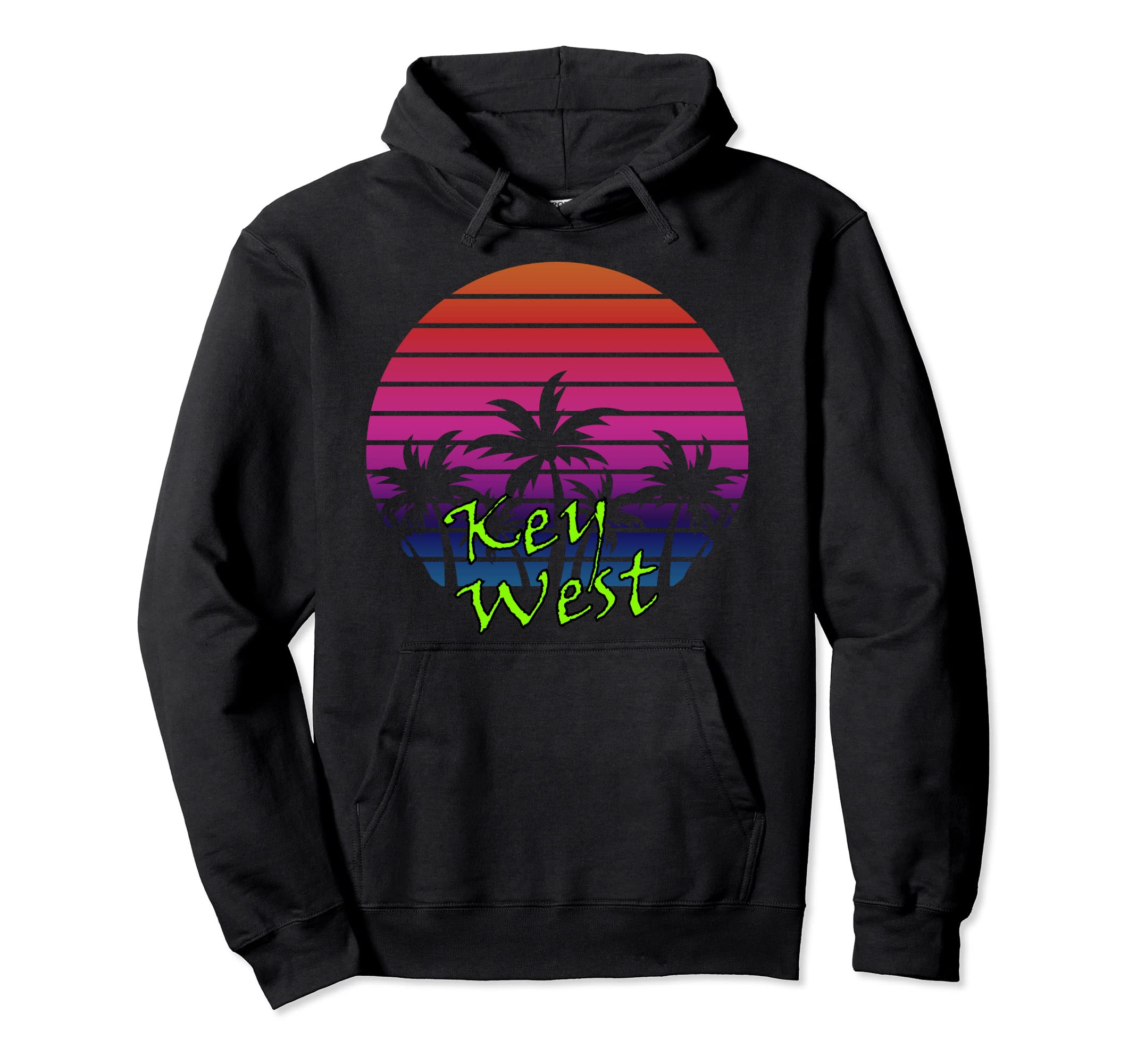 Key West Sunset Hoodie - Graphic Print for Adults - T-Shirt, Sweatshirt, Hoodie