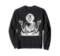 Stylish Yoga Figure Illustration Sweatshirt - Unique Graphic Men Women - T-Shirt, Sweatshirt, Hoodie