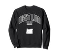 Throwback Athletic West Linn Oregon Or Sweatshirt - Graphic Print Unisex - T-Shirt, Sweatshirt, Hoodie