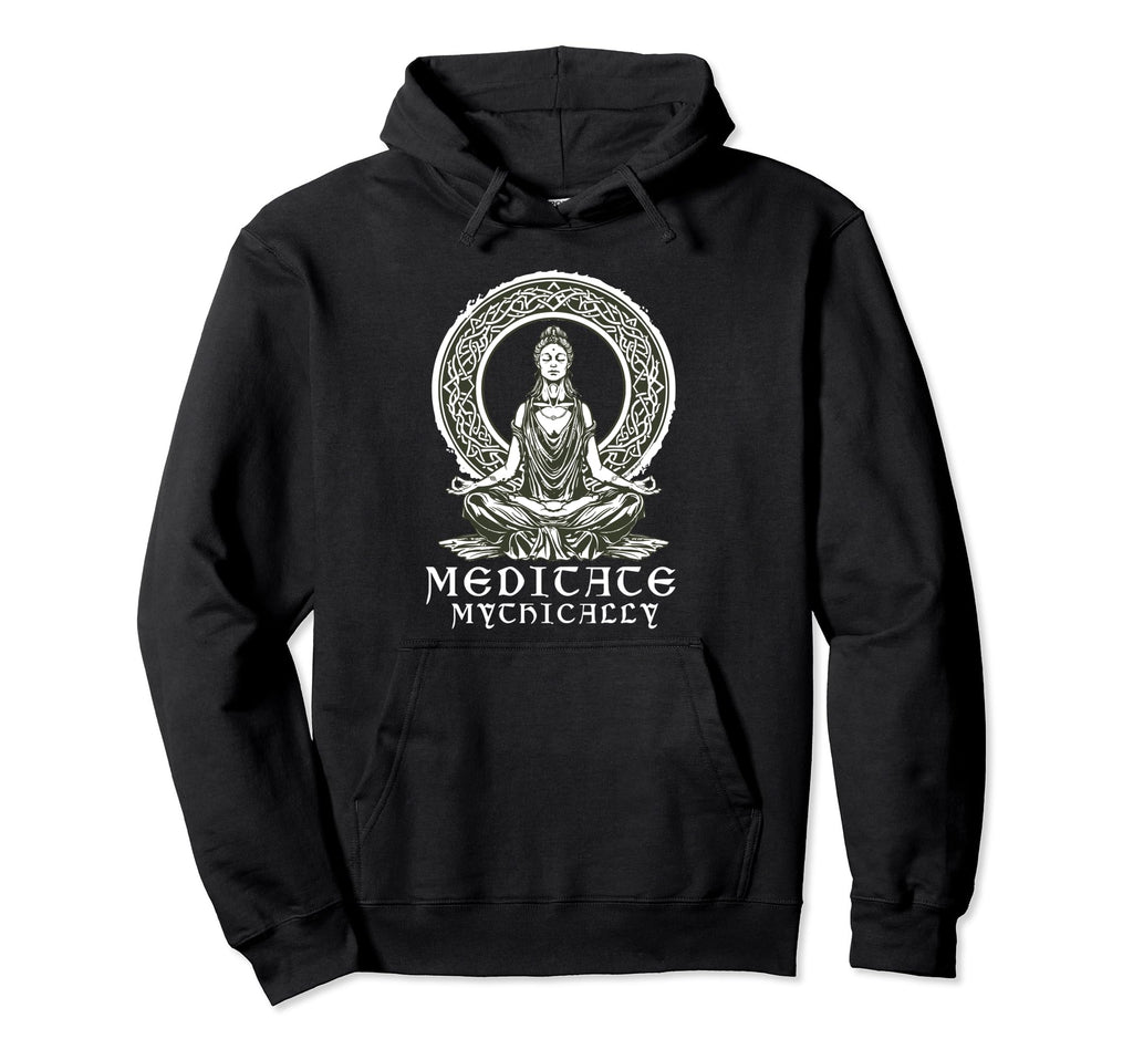 Spiritual Healing Meditation Greek Goddess Hoodie - Novelty Apparel Unisex - T-Shirt, Sweatshirt, Hoodie