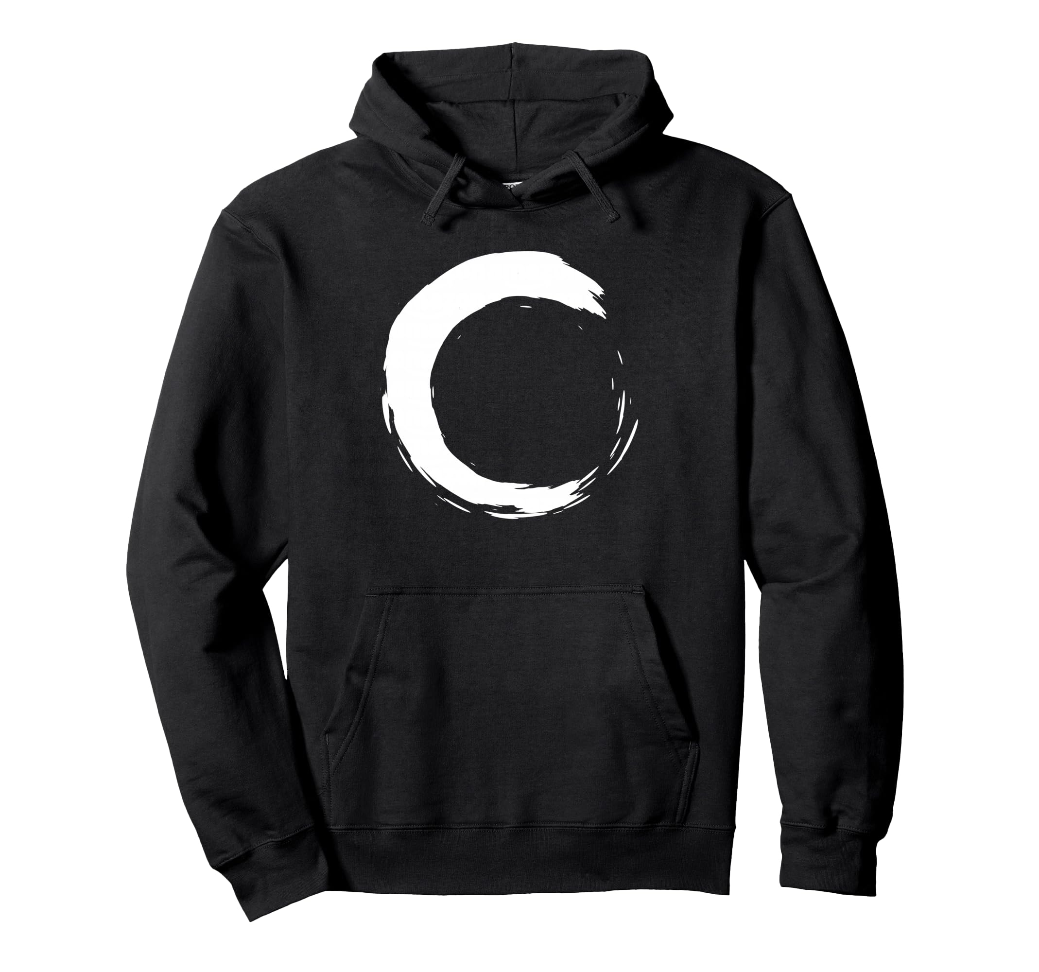 Meditation Enso Circle Mindfulness Hoodie - Custom Art Print Men Women - T-Shirt, Sweatshirt, Hoodie