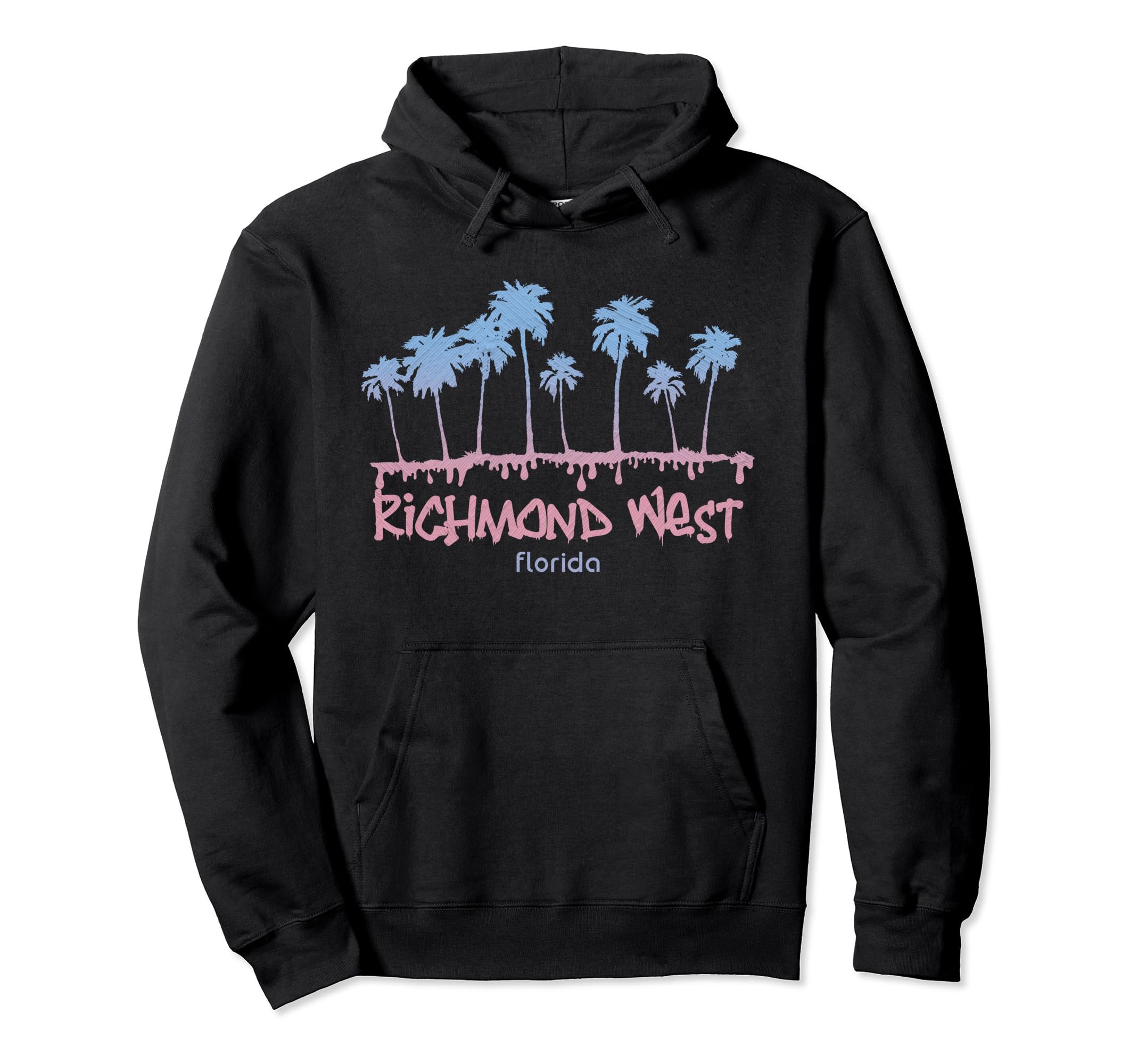 Richmond West Florida Beach Surf Vibes Hoodie - Streetwear Style Unisex - T-Shirt, Sweatshirt, Hoodie