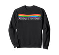 Healing Is Not Linear Mental Health Sweatshirt - Aesthetic Graphic Unisex - T-Shirt, Sweatshirt, Hoodie