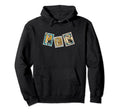 Mid Century Long Neck Cats 50S 60S Hoodie - Fun Novelty Design Men Women - T-Shirt, Sweatshirt, Hoodie