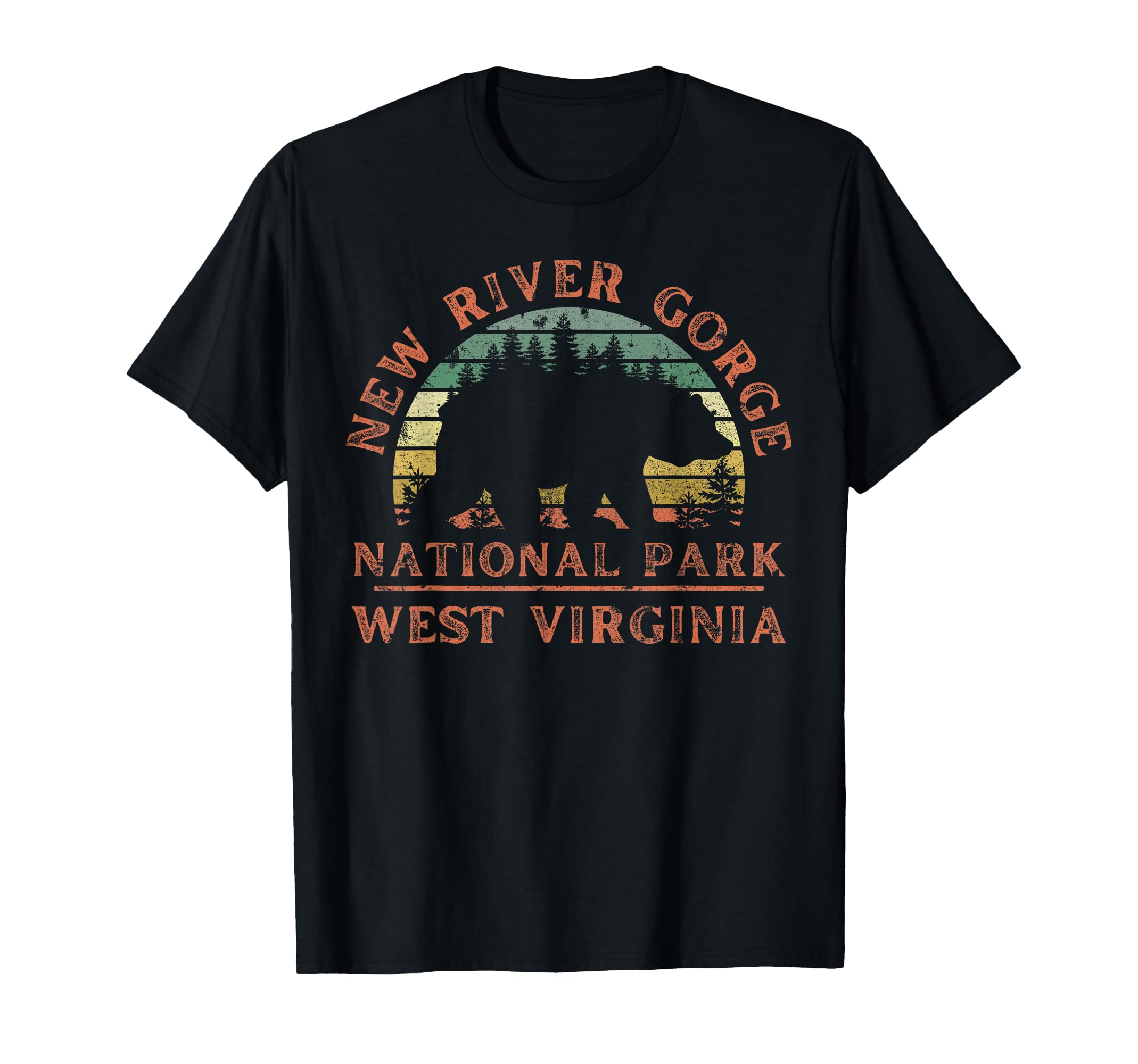 New River Gorge National Park West Sweatshirt - Aesthetic Graphic Unisex - T-Shirt, Sweatshirt, Hoodie