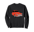 Antique Red Car Sweatshirt - Minimalist Print Unisex - T-Shirt, Sweatshirt, Hoodie