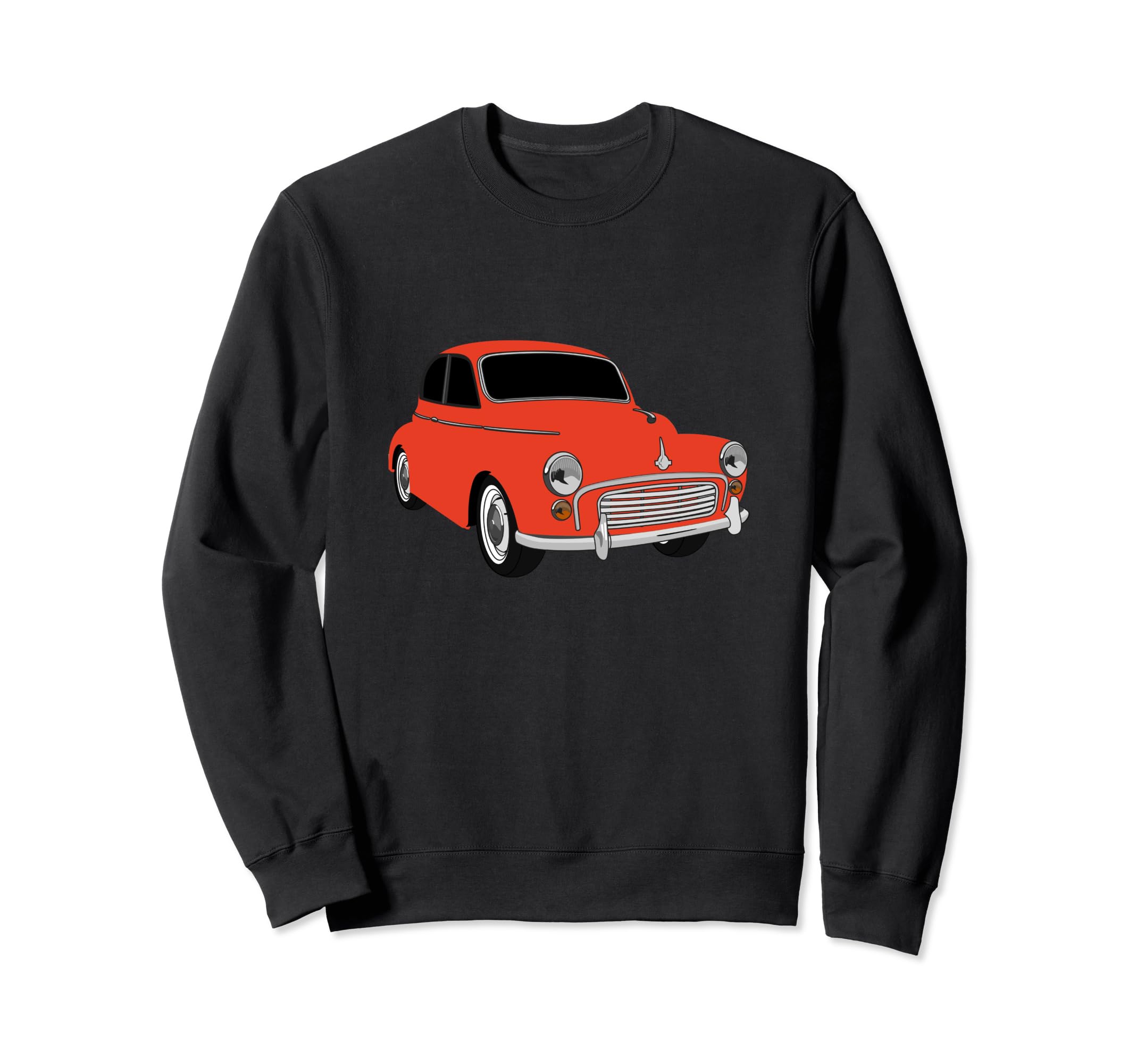 Antique Red Car Sweatshirt - Minimalist Print Unisex - T-Shirt, Sweatshirt, Hoodie