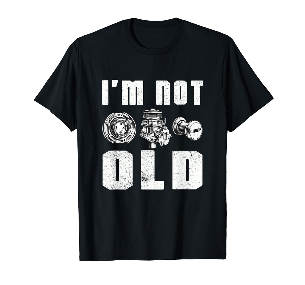 Im This Old Funny Mechanic Car Parts T-Shirt - Custom Art Print Men Women - T-Shirt, Sweatshirt, Hoodie
