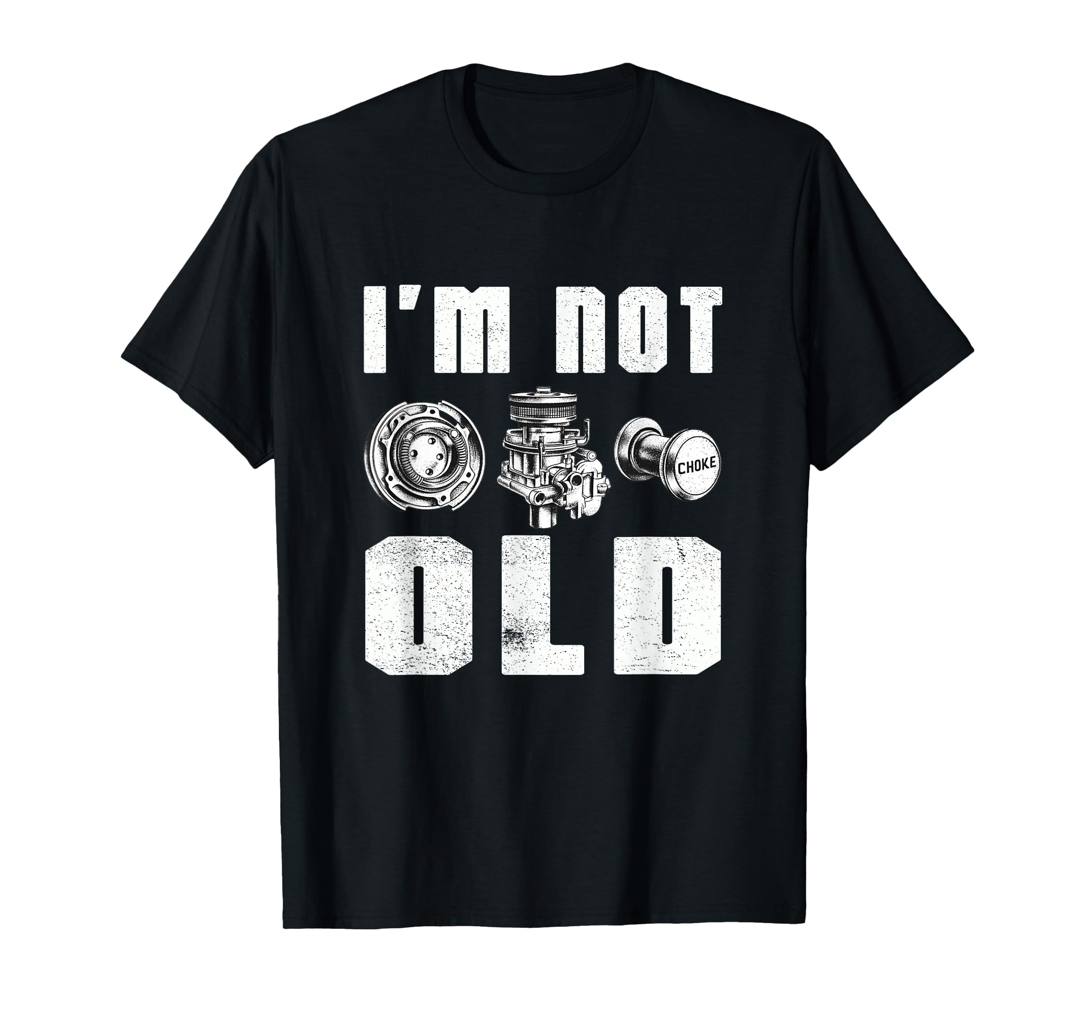 Im This Old Funny Mechanic Car Parts T-Shirt - Custom Art Print Men Women - T-Shirt, Sweatshirt, Hoodie
