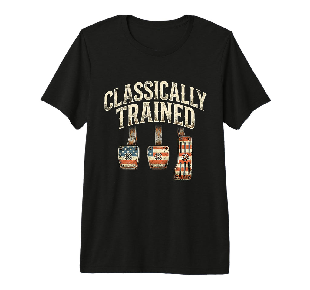 Classically Trained Manual T-Shirt - Custom Art Print for Adults - T-Shirt, Sweatshirt, Hoodie
