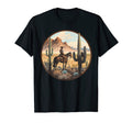 Cowboy T Shirts Horse Riding Western T-Shirt - Novelty Apparel Men Women - T-Shirt, Sweatshirt, Hoodie