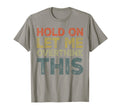 Hold Let Me Overthink This Funny T-Shirt - Minimalist Print for Adults - T-Shirt, Sweatshirt, Hoodie