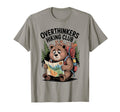 Overthinkers Hiking Club Anxious Bear T-Shirt - Unique Graphic Unisex - T-Shirt, Sweatshirt, Hoodie