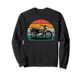 Motorcycle Sunset Sweatshirt - Trendy Graphic Men Women - T-Shirt, Sweatshirt, Hoodie