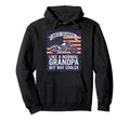 Biker Grandpa Like Normal But Way Hoodie - Custom Art Print for Adults - T-Shirt, Sweatshirt, Hoodie