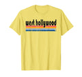 80S West Hollywood Ca T-Shirt - Unique Graphic for Adults - T-Shirt, Sweatshirt, Hoodie