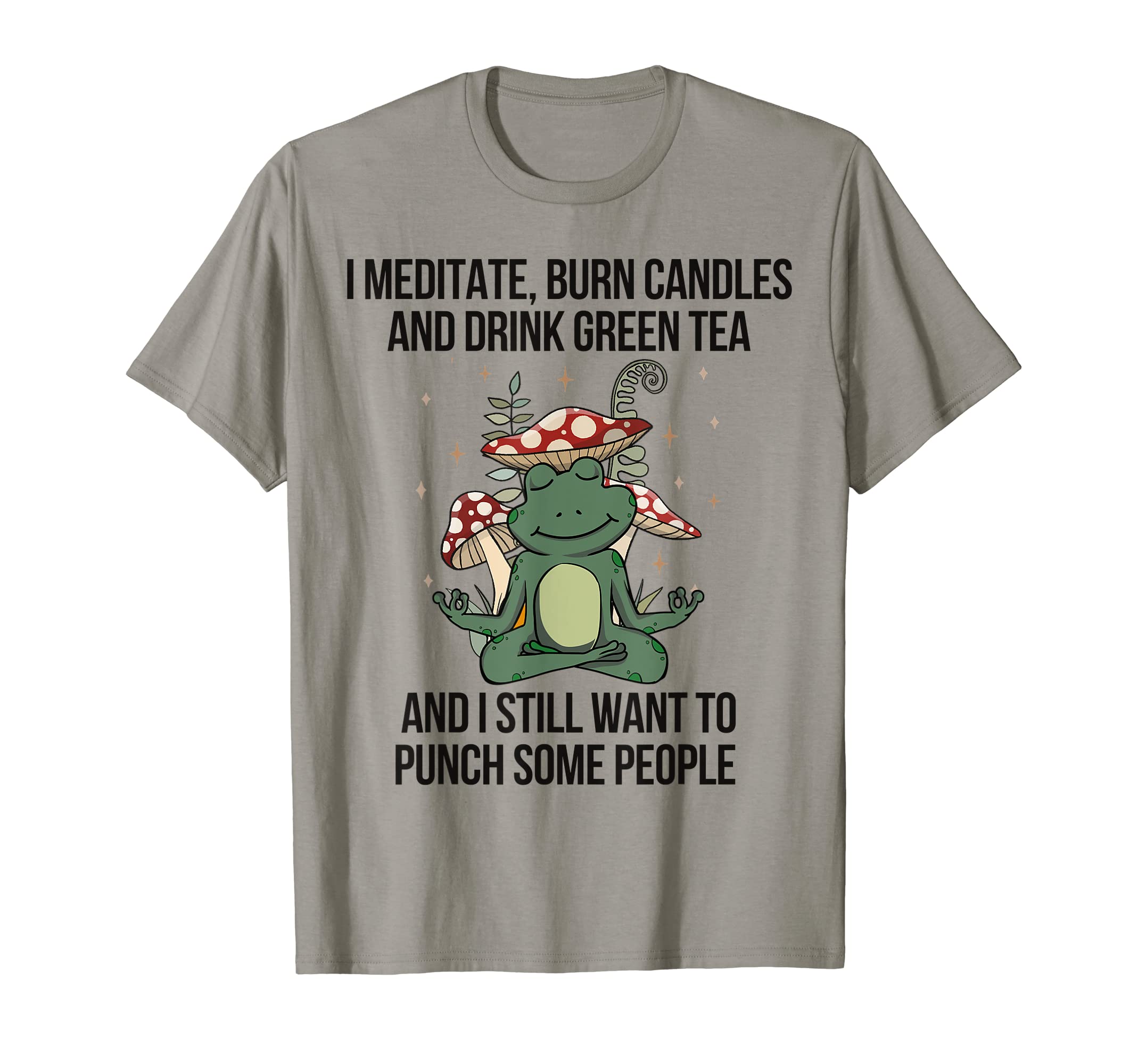 Frog Funny Mindfulness Meditation T-Shirt - Streetwear Style for Adults - T-Shirt, Sweatshirt, Hoodie