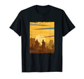 Saddle Western Cowboy Western Sunset T-Shirt - Casual Everyday Wear Unisex - T-Shirt, Sweatshirt, Hoodie