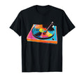 Music Lover Dj Turntable Vinyl T-Shirt - Aesthetic Graphic Men Women - T-Shirt, Sweatshirt, Hoodie