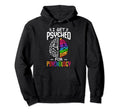 I Get Psyched Psychology Fan Major Hoodie - Fun Novelty Design Unisex - T-Shirt, Sweatshirt, Hoodie