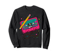 Cassette Tape 80S Music Aesthetic Sweatshirt - Graphic Print for Adults - T-Shirt, Sweatshirt, Hoodie