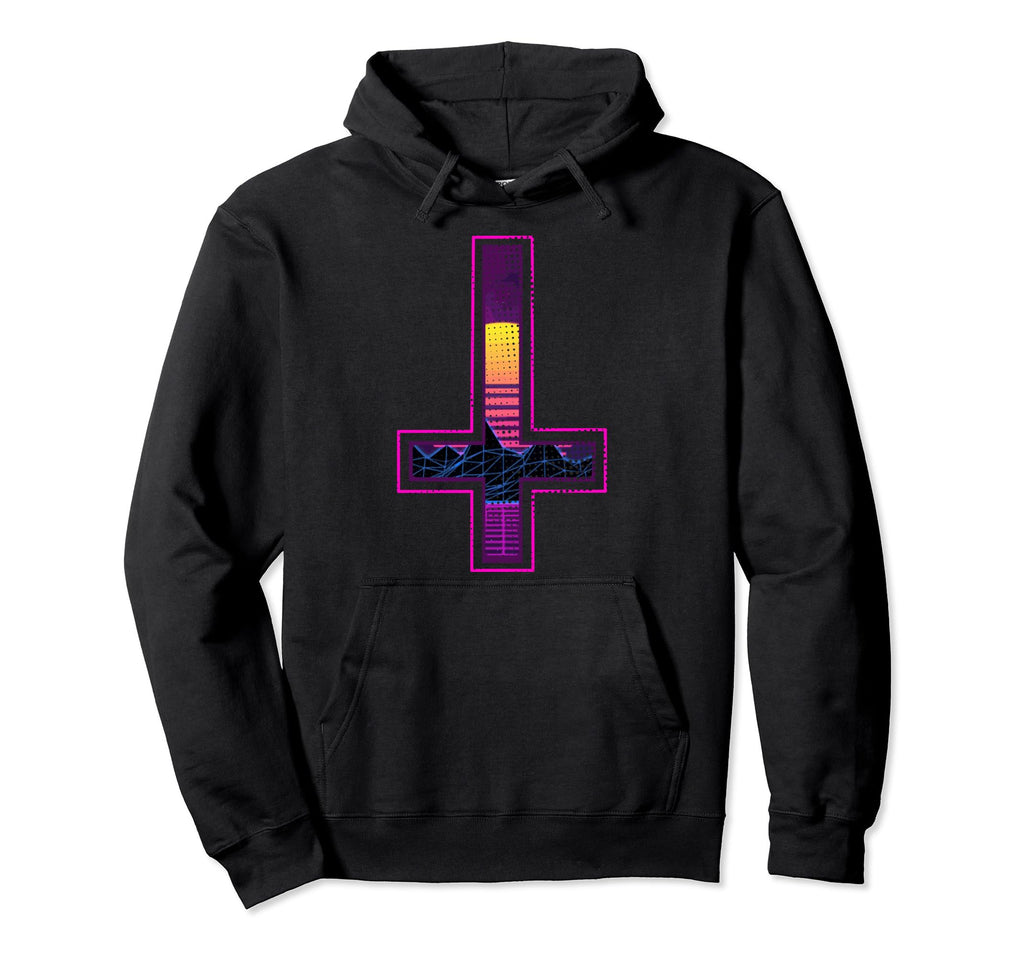 Synthwave Aesthetic Retrowave Hoodie - Casual Everyday Wear for Adults - T-Shirt, Sweatshirt, Hoodie