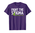 Mental Health Matters Fight Stigma Mental T-Shirt - Graphic Print Unisex - T-Shirt, Sweatshirt, Hoodie