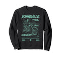 Bonneville Salt Flats Motorcycle Sweatshirt - Unique Graphic for Adults - T-Shirt, Sweatshirt, Hoodie