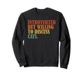 Cat Lover Humorous Overthinkers Sweatshirt - Custom Art Print Men Women - T-Shirt, Sweatshirt, Hoodie