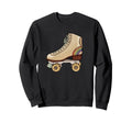 Roller Skating Derby Skater 70S Sweatshirt - Trendy Graphic for Adults - T-Shirt, Sweatshirt, Hoodie