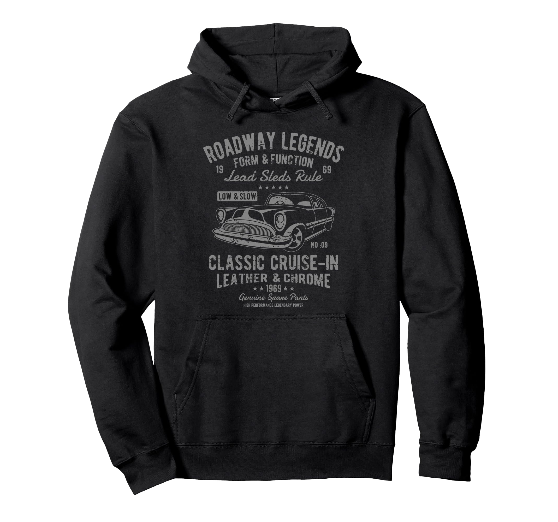 Automotive Nostalgia Car Cruise Hoodie - Streetwear Style for Adults - T-Shirt, Sweatshirt, Hoodie