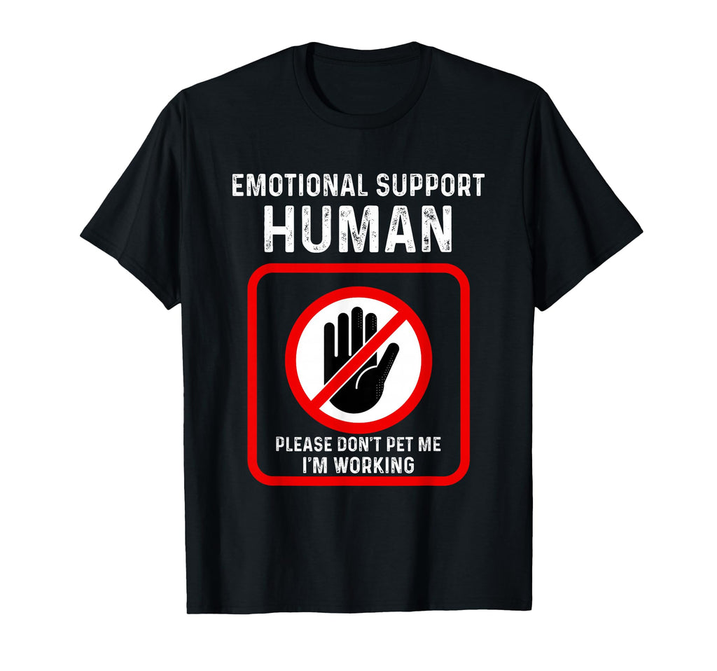 Emotional Support Human Halloween T-Shirt - Graphic Print for Adults - T-Shirt, Sweatshirt, Hoodie