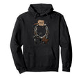 Western Revolver Stars Barbed Wire Hoodie - Streetwear Style for Adults - T-Shirt, Sweatshirt, Hoodie