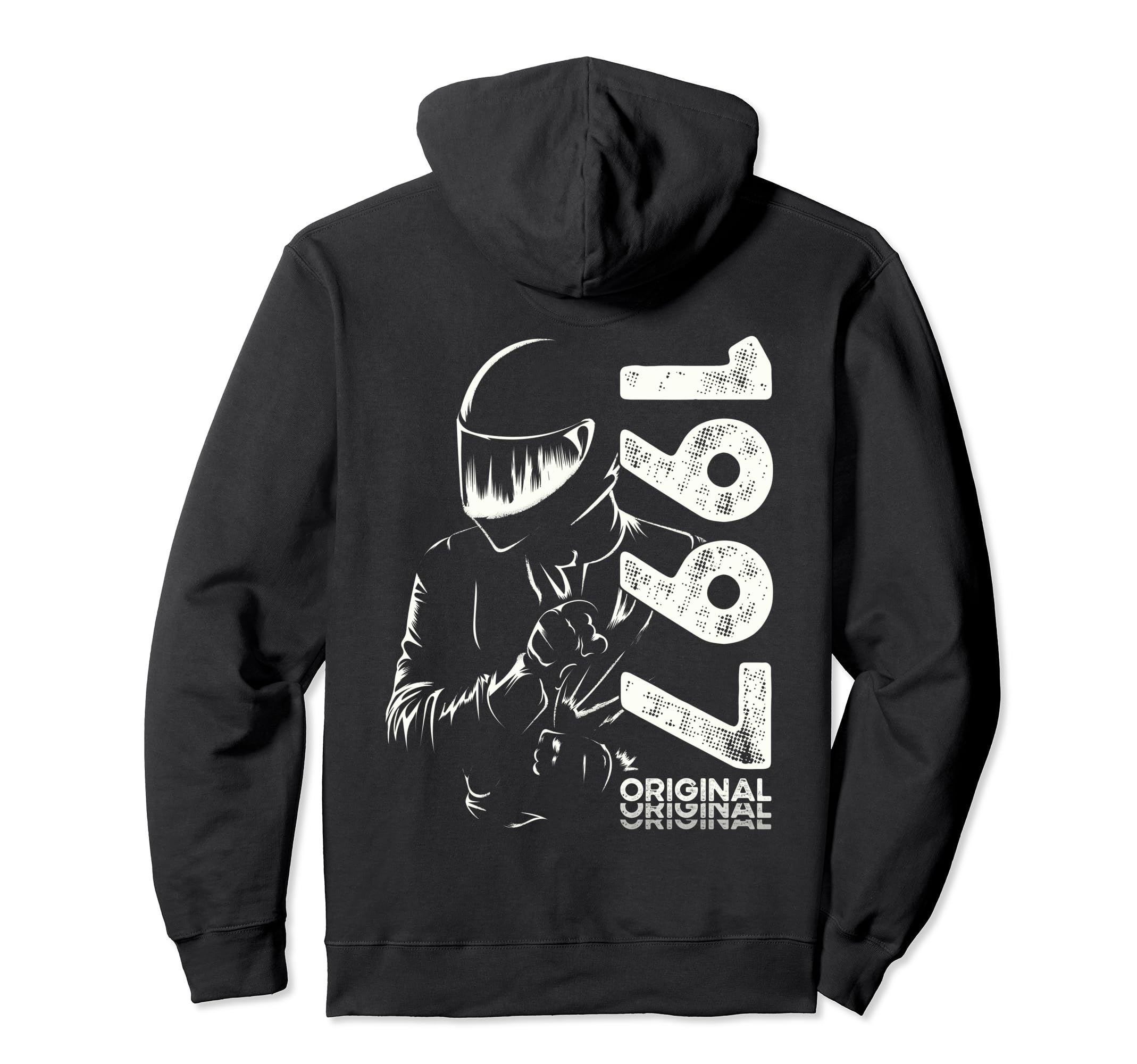 27Th Birthday Motorcycle Motorcyclist Hoodie - Aesthetic Graphic Men Women - T-Shirt, Sweatshirt, Hoodie
