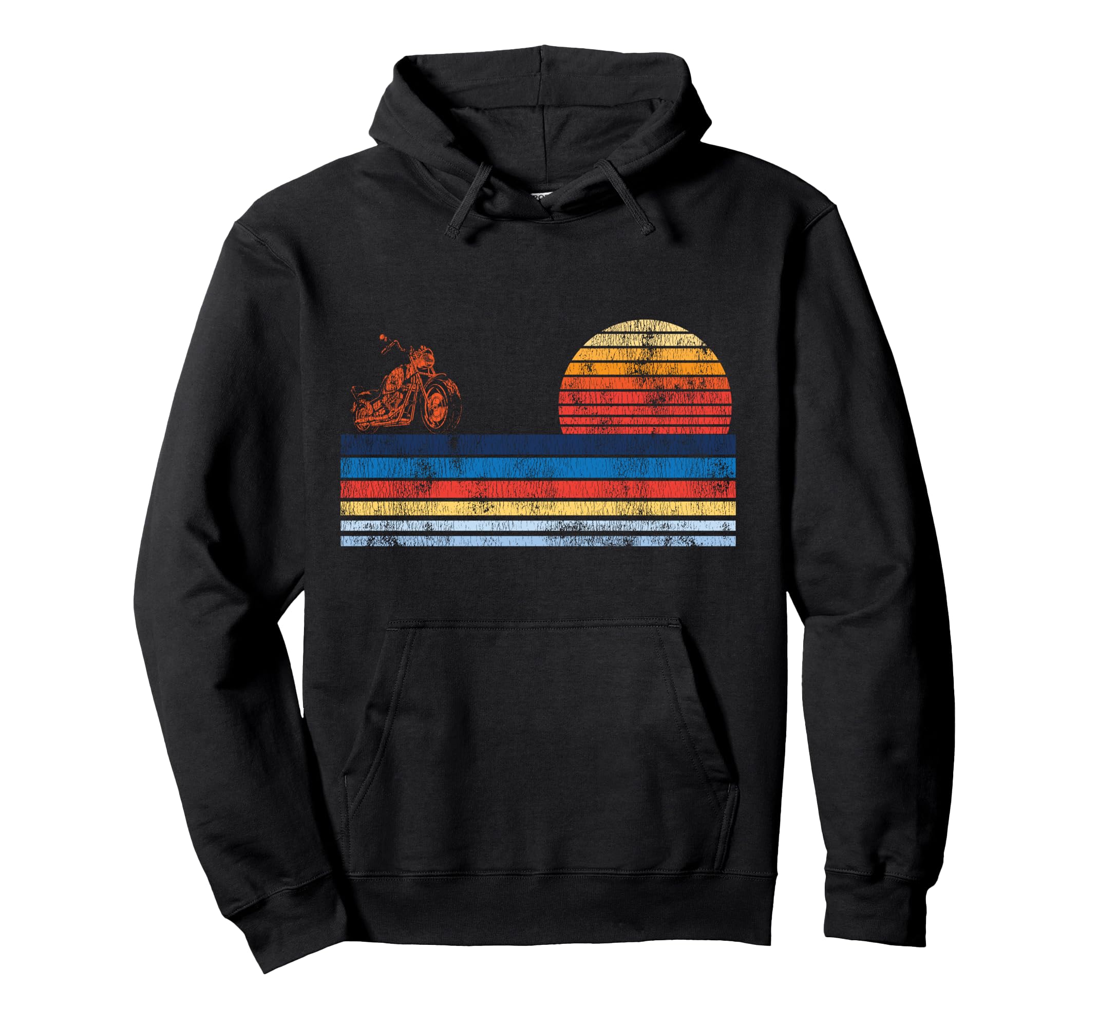 Motorcycle Biker Hoodie - Aesthetic Graphic Men Women - T-Shirt, Sweatshirt, Hoodie