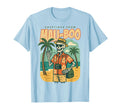 Greetings From Mali Boo Beach Skeleton T-Shirt - Aesthetic Graphic Unisex - T-Shirt, Sweatshirt, Hoodie
