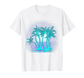 Synthwave Palm Trees 90S Art T-Shirt - Casual Everyday Wear Men Women - T-Shirt, Sweatshirt, Hoodie
