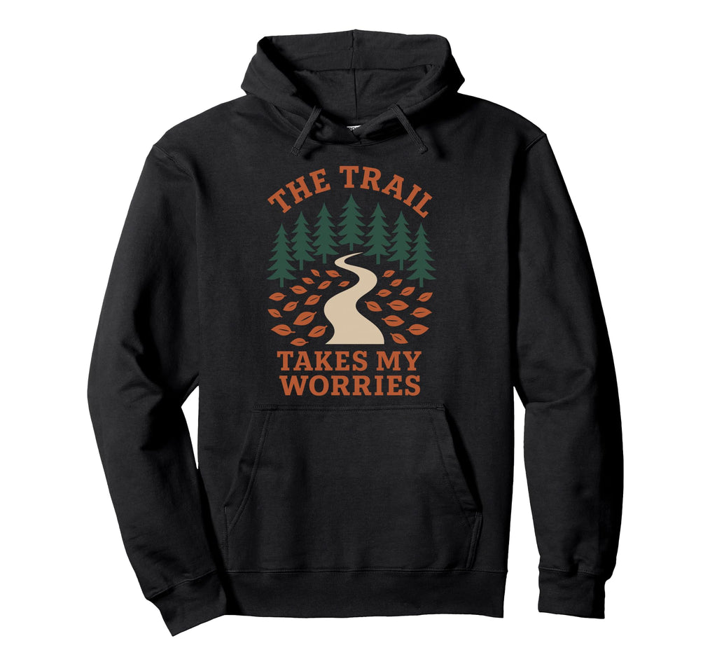 Forest Walk Overthinker Mental Reset Hoodie - Casual Everyday Wear Unisex - T-Shirt, Sweatshirt, Hoodie