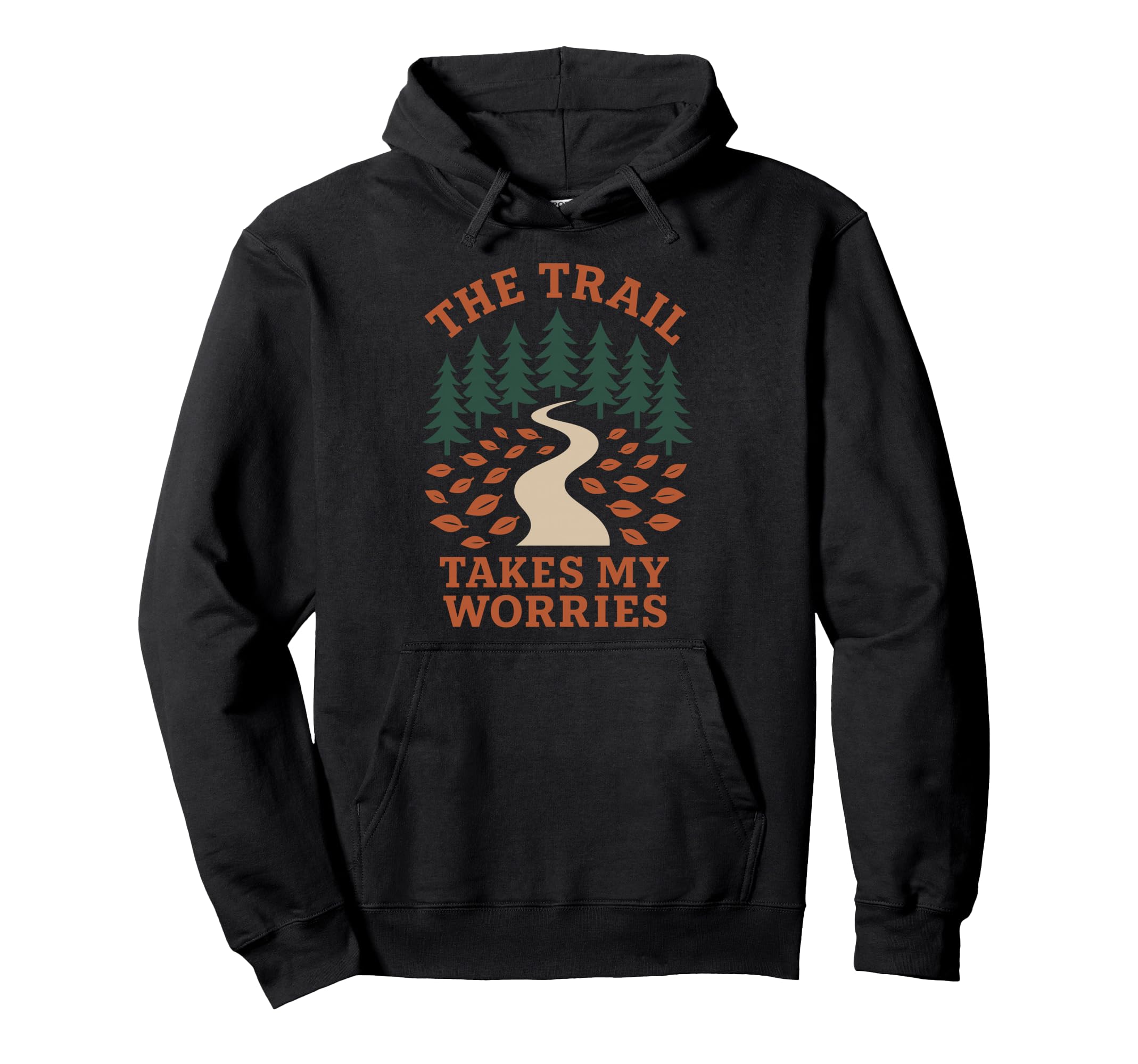 Forest Walk Overthinker Mental Reset Hoodie - Casual Everyday Wear Unisex - T-Shirt, Sweatshirt, Hoodie