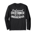 Professional Overthinker Underachiever T-Shirt - Aesthetic Graphic Unisex - T-Shirt, Sweatshirt, Hoodie