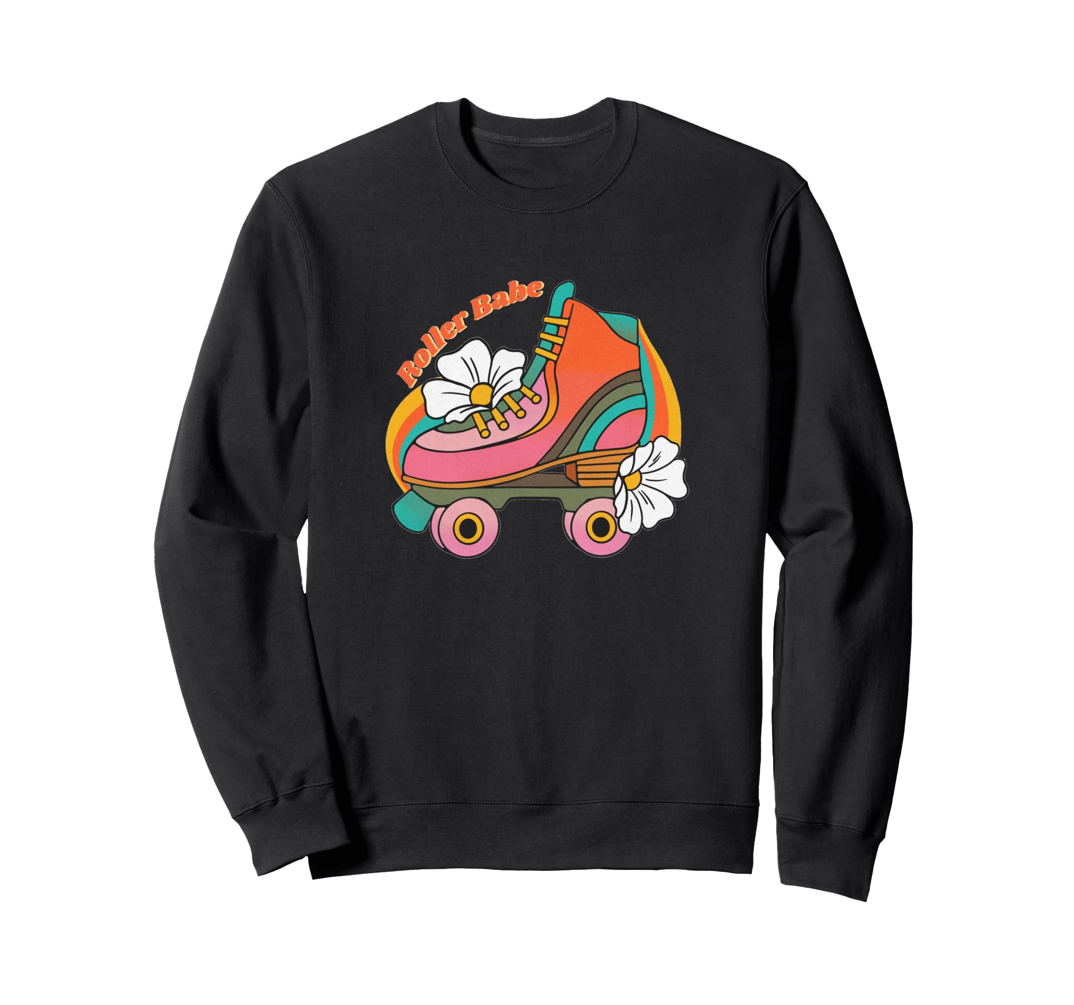 Roller Babe Sweatshirt - Trendy Graphic Unisex - T-Shirt, Sweatshirt, Hoodie