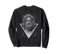 Zeus Sculpture Aesthetic Edgy Sweatshirt - Fun Novelty Design Men Women - T-Shirt, Sweatshirt, Hoodie