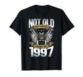 Motorcycle Biker Birthday Built 1997 T-Shirt - Graphic Print for Adults - T-Shirt, Sweatshirt, Hoodie