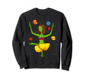 Yoga Planets Universe Zen Sweatshirt - Streetwear Style Men Women - T-Shirt, Sweatshirt, Hoodie