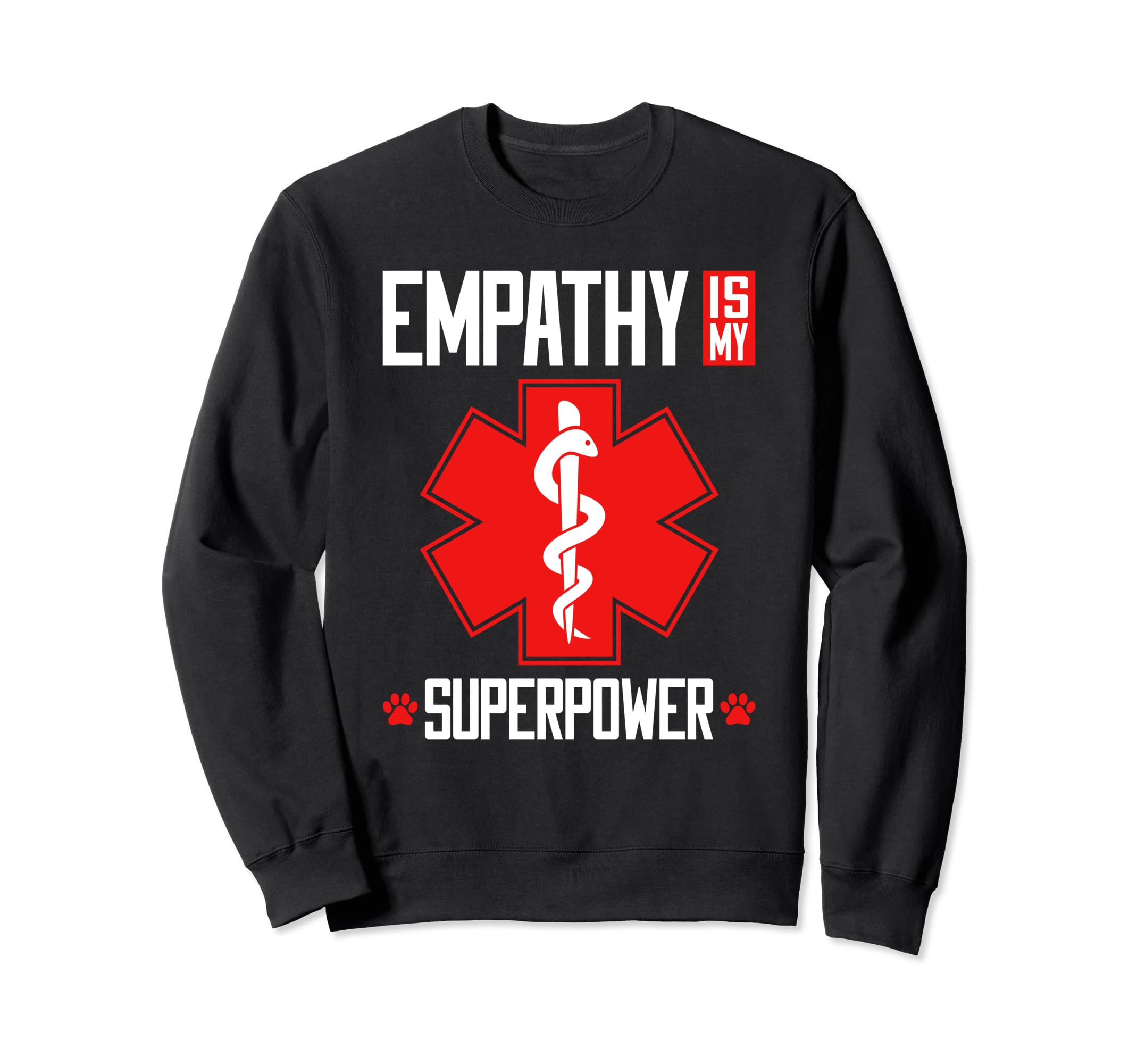 Emotional Support Human Empathy Sweatshirt - Fun Novelty Design Unisex - T-Shirt, Sweatshirt, Hoodie