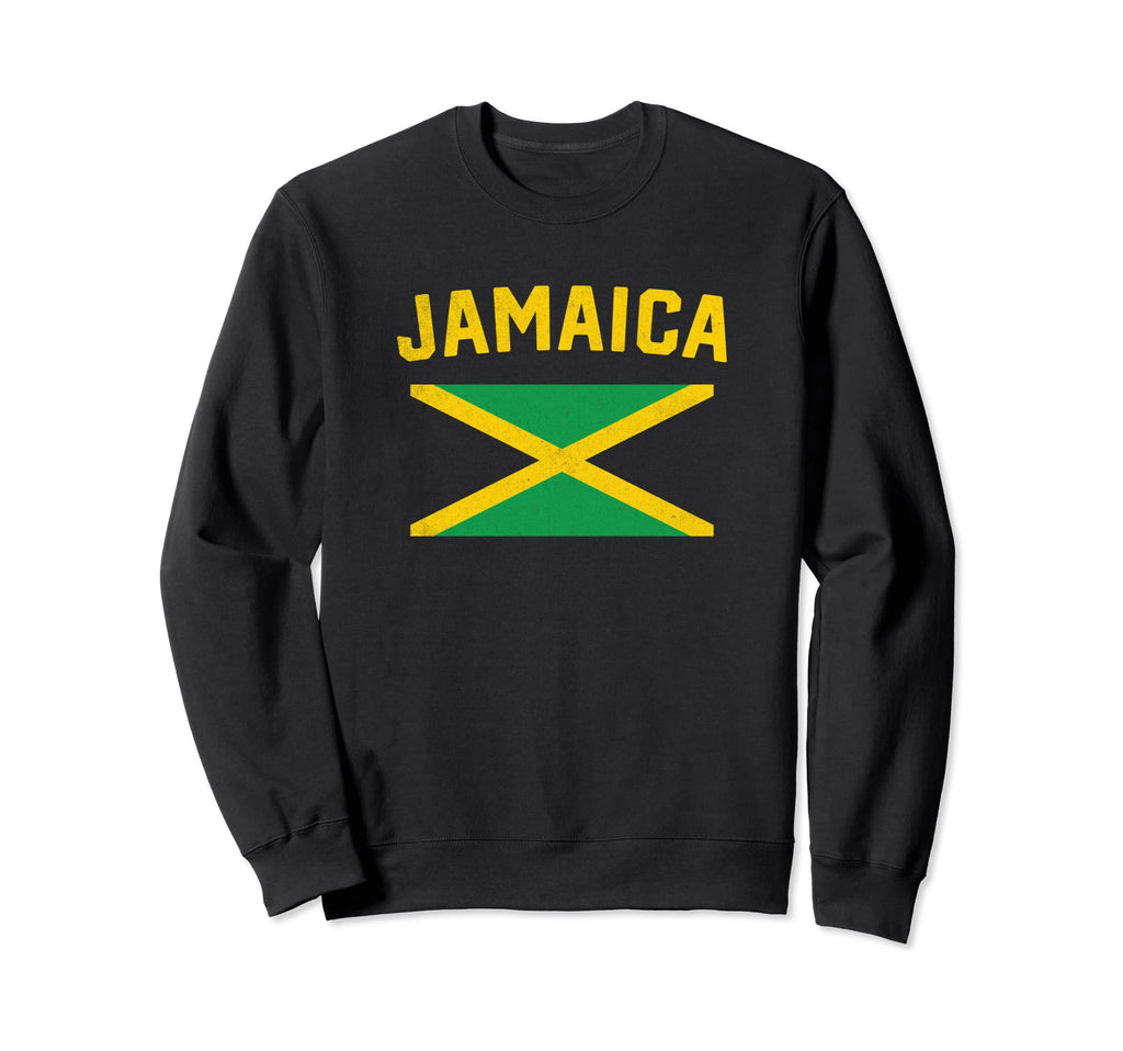 I Love Jamaica Minimalist Sweatshirt - Aesthetic Graphic Men Women - T-Shirt, Sweatshirt, Hoodie