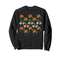 Flowers Pattern Art Gardening Sweatshirt - Casual Everyday Wear Unisex - T-Shirt, Sweatshirt, Hoodie