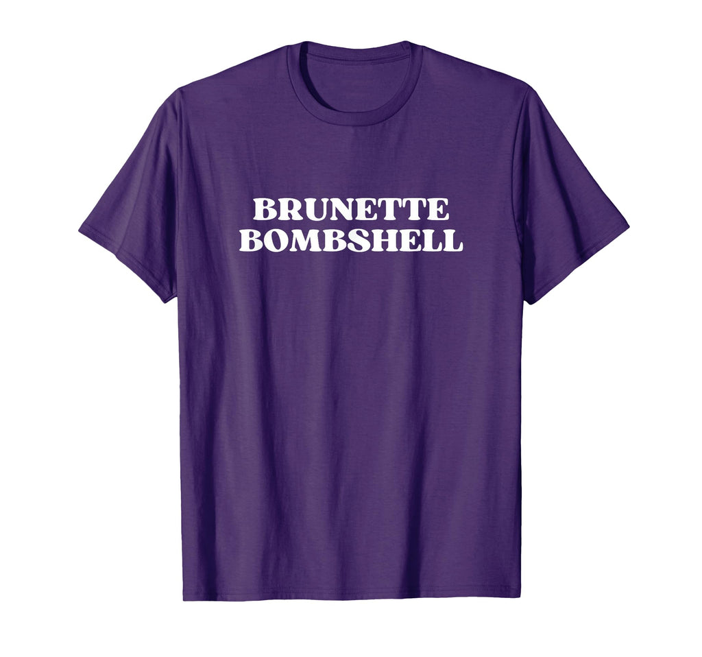 Brunette Bombshell Y2K Aesthetic 2000S T-Shirt - Aesthetic Graphic Unisex - T-Shirt, Sweatshirt, Hoodie