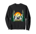 Mountain Hiking Silence Sunset Sweatshirt - Casual Everyday Wear for Adults - T-Shirt, Sweatshirt, Hoodie