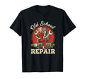 Mechanic Pinup Garage Repair T-Shirt - Unique Graphic Men Women - T-Shirt, Sweatshirt, Hoodie